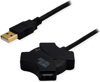 MCL RALLONGE USB 2.0 ACTIVE/4 (10 m, USB 2.0)