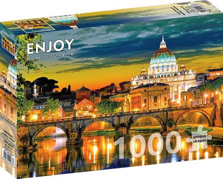 Enjoy Puzzle ENJOY-2073 - Basilica di San Pietro, Vaticano, puzzle da 1000 pezzi (1000 pezzi)