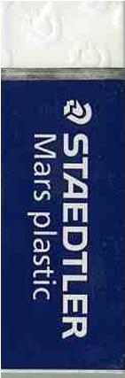 Actual product image Staedtler Eraser Mars plast