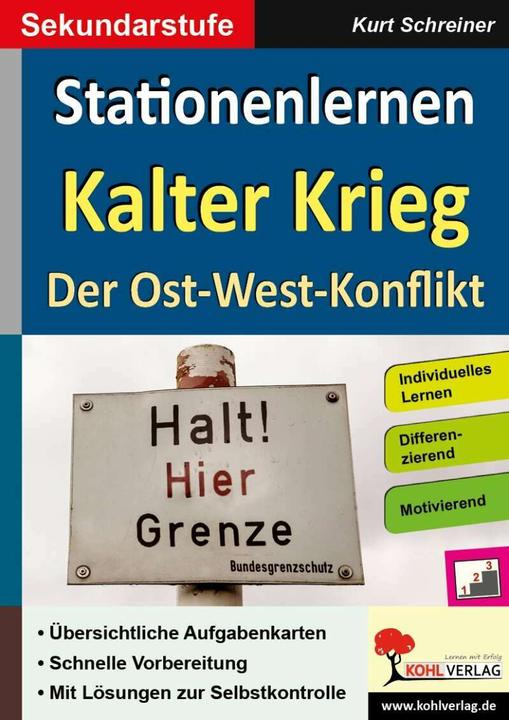 Produktbild Stationenlernen Kalter Krieg (Deutsch, Kurt Schreiner, 2016)