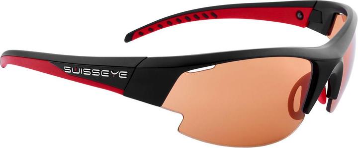 Immagine prodotto Swiss Eye Occhiali da ciclismo Gardosa Re+ Photocromic (Nero matt-rosso opaco, foto ora-smk, Sferico, Autotassante)