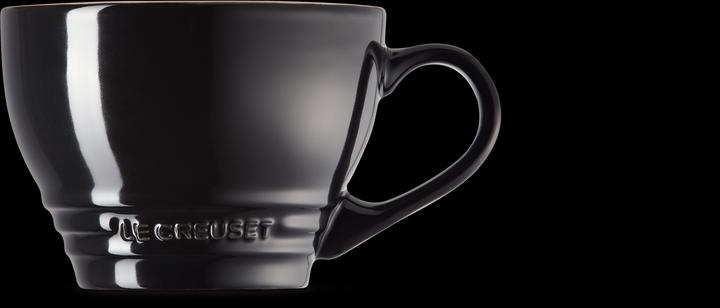 Actual product image Le Creuset Mug 400 ml black glossy (400 ml, 1 x)