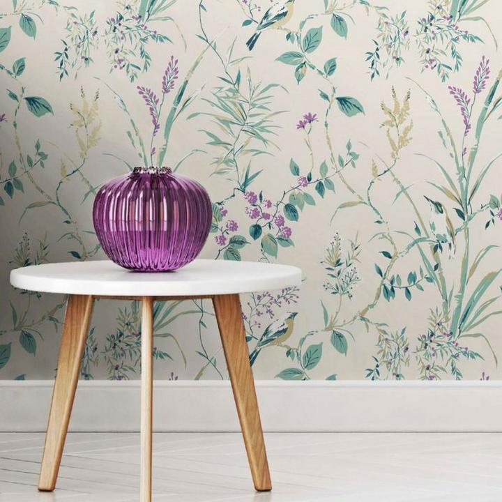 Produktbild Crown Tapete Mariko Vogel (53 x 1000 cm)