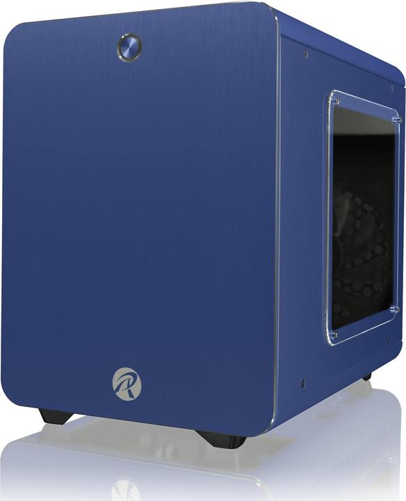 Produktbild Raijintek METIS PLUS Mini-ITX Gehäuse - blau Window (Mini-ITX)