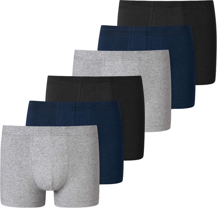 Actual product image Schiesser Pack of 6 - 95/5 Essentials - Organic Cotton Shorts / Pants (L, pack of 6)