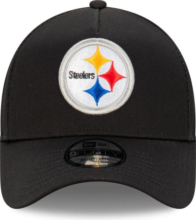 Actual product image New Era 9Forty A-Frame Cap - NFL Pittsburgh Steelers black (One size)