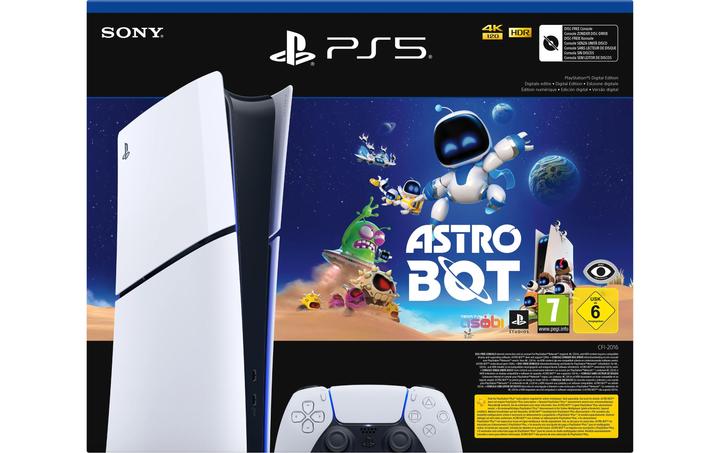 Produktbild Sony PlayStation 5 Slim Digital Edition inkl. Astro Bot
