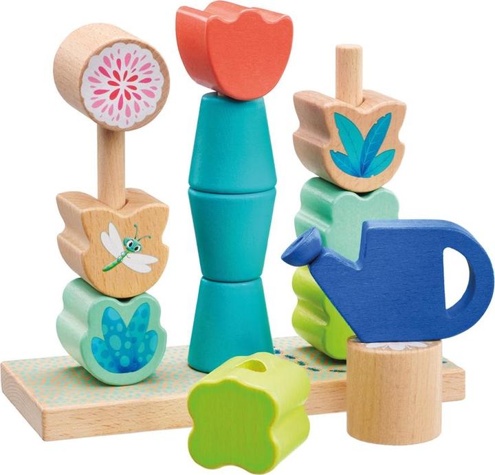 Image du produit Selecta Spielzeug Jeu d'assemblage de fleurs 14 pièces