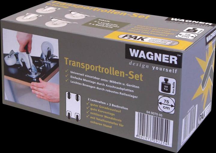 Immagine prodotto Wagner System Set di ruote per il trasporto