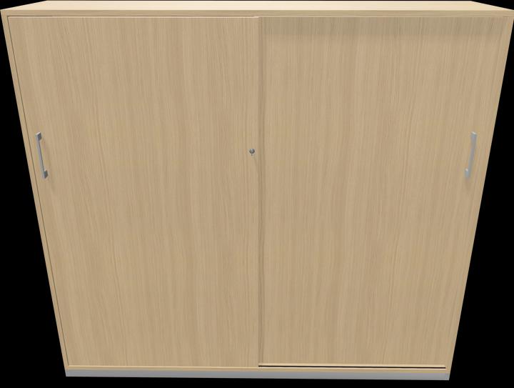 Actual product image Narbutas Choice sliding door cabinet (160 x 40 x 146.5 cm)