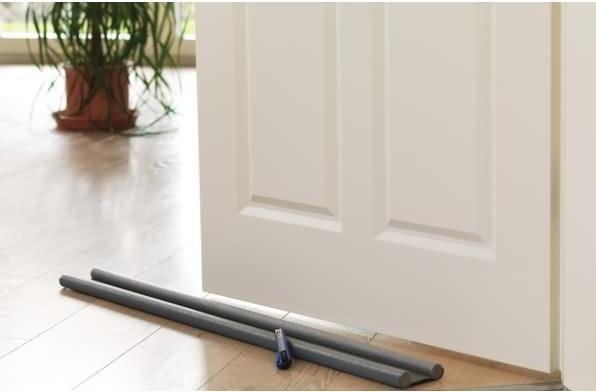 Actual product image tesa tesamoll door bottom double seal, door seal for smooth floors
