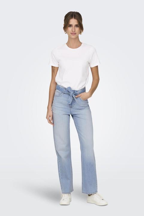 Produktbild Only ONLMADDIE Hohe Taille Weiter Beinschnitt Jeans Straight-Fit jeans (25)