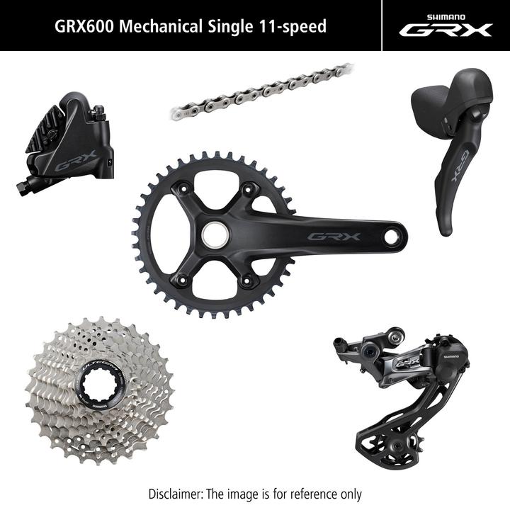 Shimano GRX 600 11 SPEED 175 mm, 11-34T (175 mm)