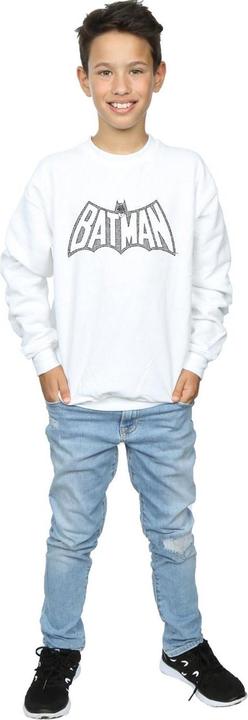 Image du produit - Sweat BATMAN RETRO CRACKLE LOGO - Garçon (128)