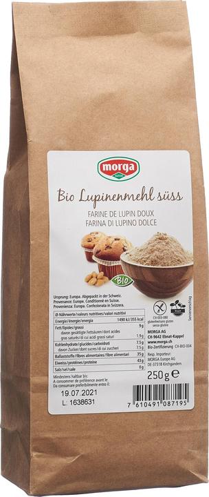 Morga Lupinenmehl süss (250 g)