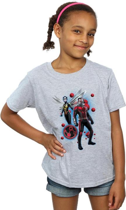 Actual product image Marvel Girls Particle Pose Cotton T-Shirt (128)