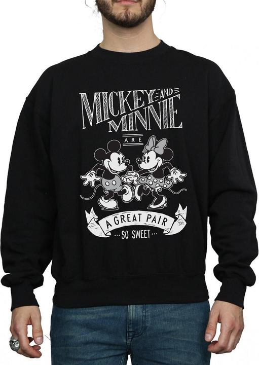 Immagine prodotto Disney Mickey And Minnie Mouse Great Pair Felpa Uomo (XL)