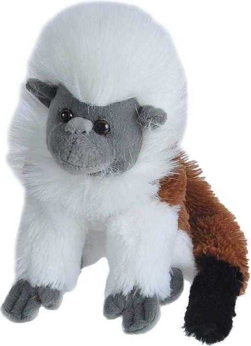 Actual product image Wild Republic Plush Cottontop Tamarin Mini Cuddlekin 20 cm