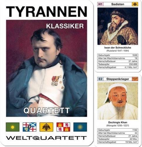 Actual product image Quartett Tyrants classic (German)