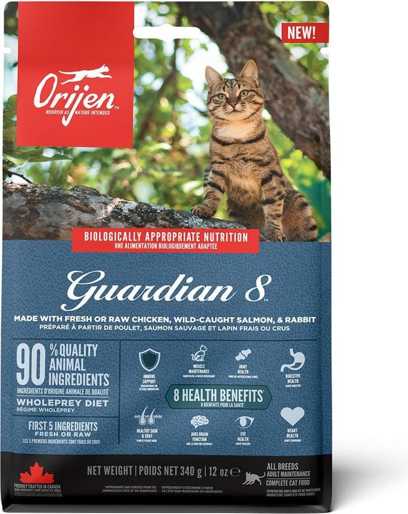 Immagine prodotto Orijen Cibo secco per gatti Guardian 8, 340 g (Adulto, 1 pz., 340 g)