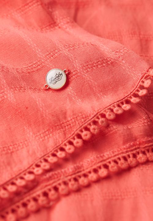 Immagine prodotto Superdry vestito da spiaggia lungo da in pizzo con cavezza (M)