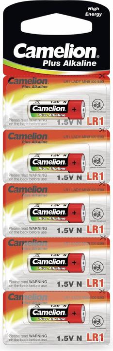 Immagine prodotto Camelion Signora (N) batteria alcalina Manga (5 pz., N, 945 mAh)