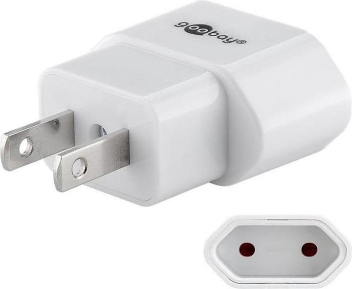 Produktbild Goobay Netzadapter 2-polig US/Japan