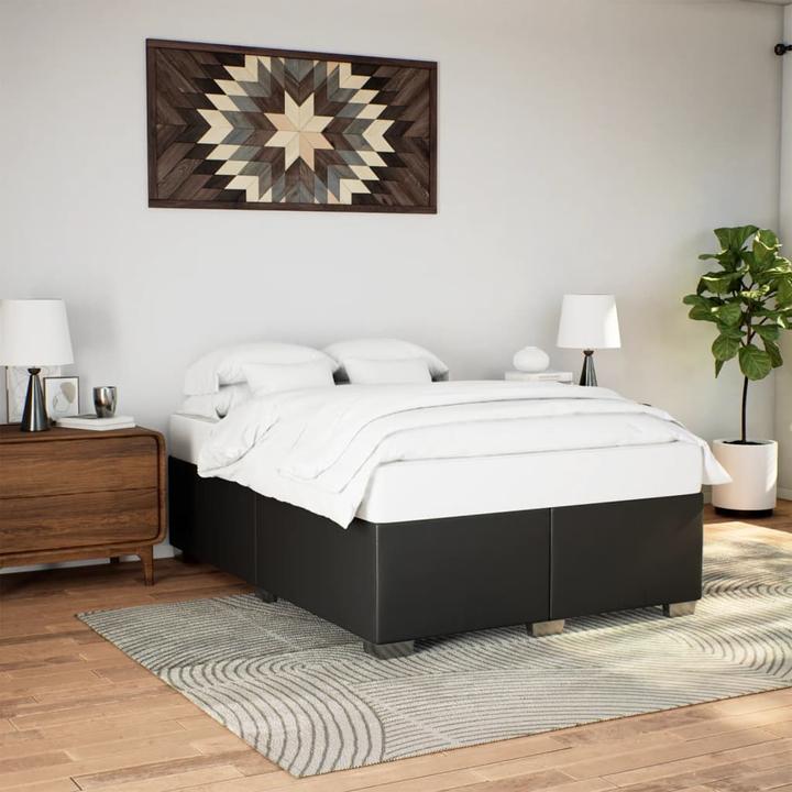 Produktbild VidaXL Bettgestell Kunstleder (160 x 200 cm)