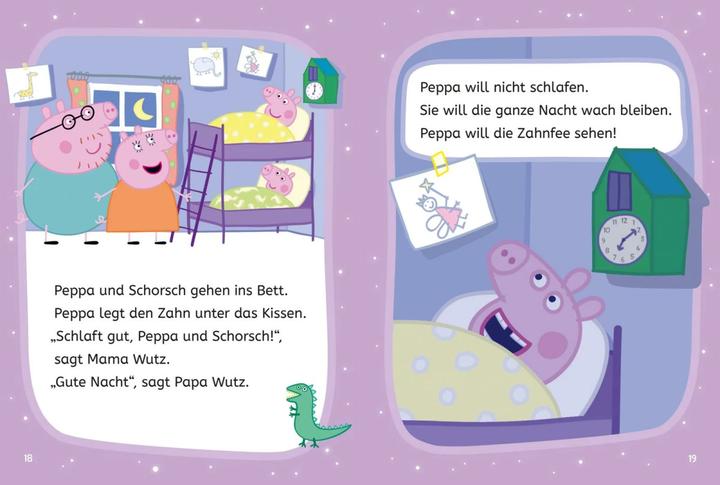 Produktbild Peppa Pig: Nacht-Geschichten mit Peppa Pig (Deutsch, Steffi Korda, 2023)