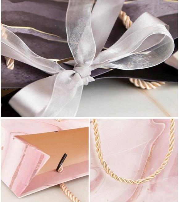 Image du produit MU Style Luxury Marble Series Pochettes cadeaux Grande (Set de 4) (Pochette cadeau, 4 x)