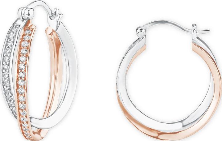 Amor Creolen (Zirkonia, Silber)