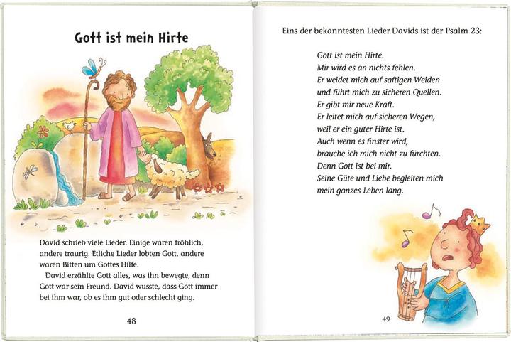 Actual product image Meine kleine Taufbibel (German, Lizzie Ribbons, 2022)