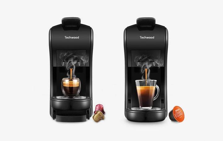 Actual product image Techwood Capsule coffee maker TCA-196N (black) (NESCAFÉ Dolce Gusto)