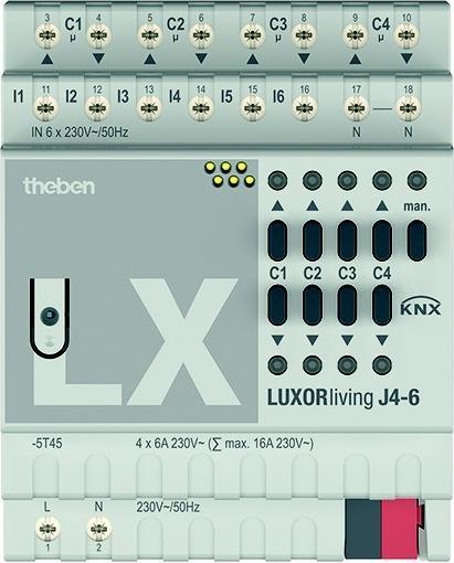 Theben LUXORliving J4-6 (Heizungsaktor)