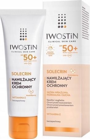 Actual product image Iwostin Solcrin, SPF50 cream, 50 ml (Suntan cream, SPF 50, 50 ml)