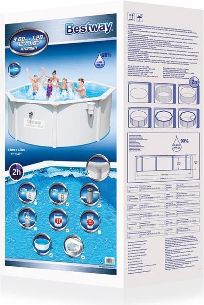 Produktbild Bestway Hydrium Splasher (Ø 360 x 120 cm)