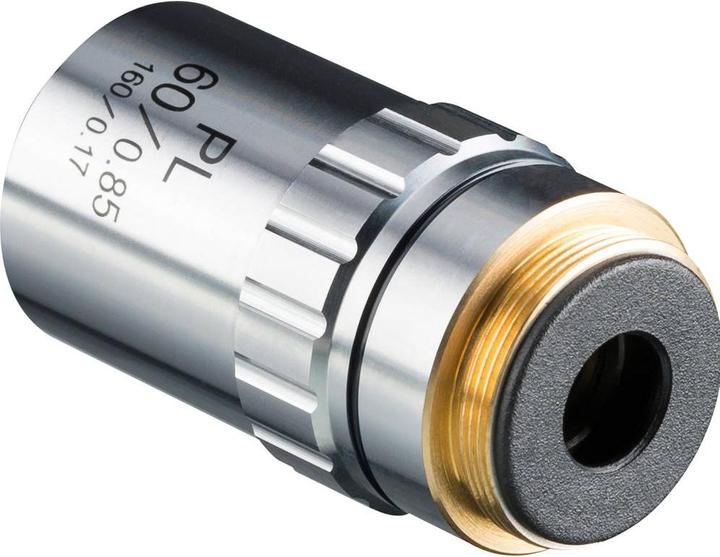 Immagine prodotto Bresser Ottica DIN-PL 60x, planacromatica 5941560 Obiettivo per microscopio Adatto al marchio (microscopi)