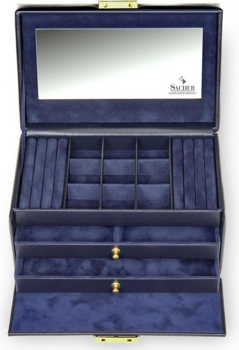 Immagine prodotto Sacher 25.301.014023 - Portagioie Elly in pelle acuro navy