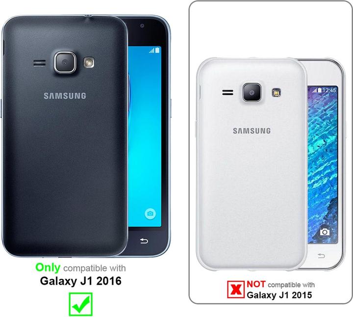 Actual product image Cadorabo Book Classy Style Cover (Samsung Galaxy J1 (2016))