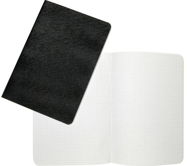 Image du produit Neutral Cahier en toile cirée sans index 17,5 × 22 cm (E5, Quadrillé, Couverture souple)