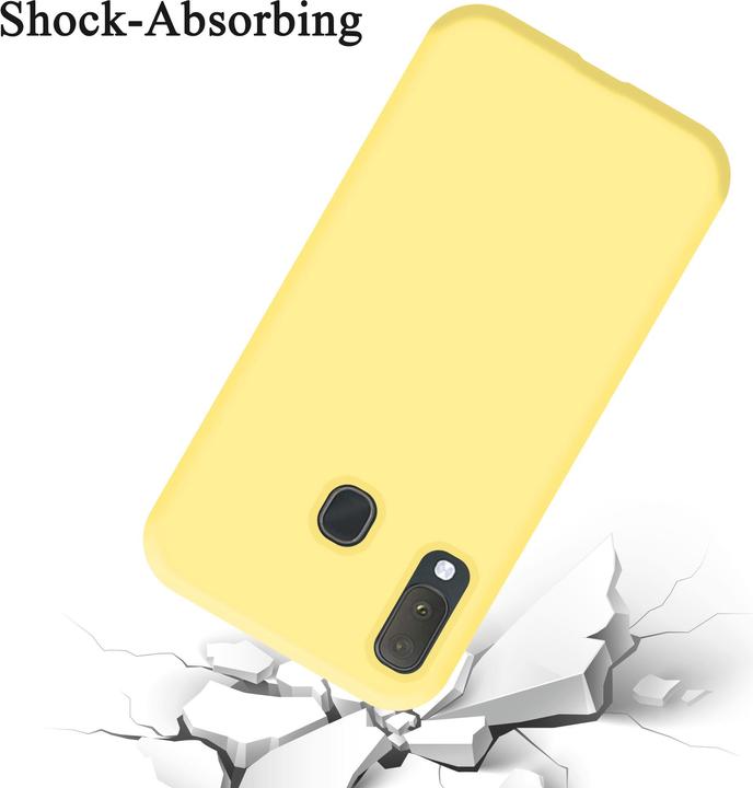 Produktbild Cadorabo TPU Liquid Silicone Case Cover (Samsung Galaxy A20e)
