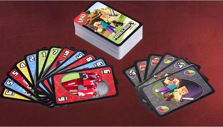 Image du produit Mattel Games Minecraft: UNO (Allemand, Français, Italien, Anglais)