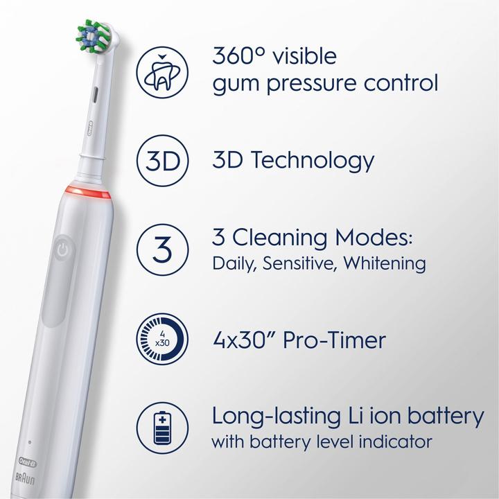 Image du produit Oral-B Pro 3 3900 (Brosse à dents oscillo-rotative)