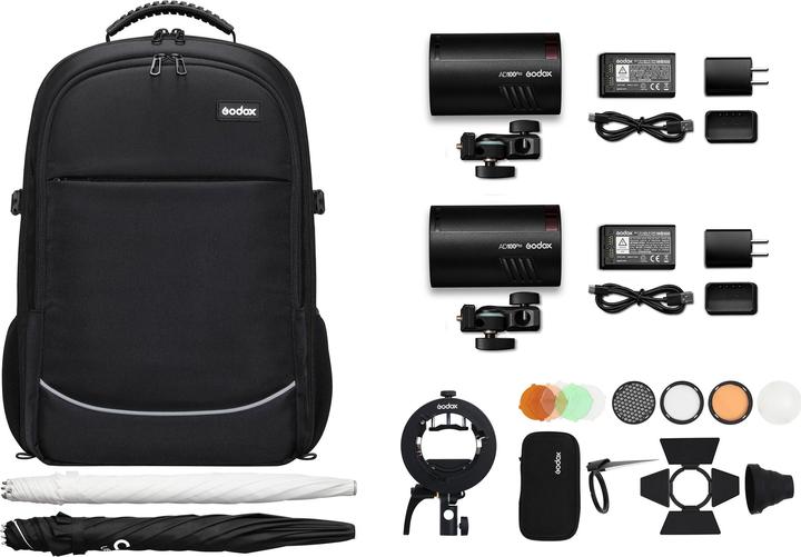 Actual product image Godox 2-Light Kit (100 W, Set)