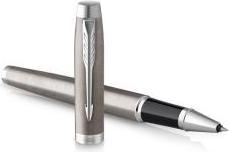 Actual product image Parker Pen Rollerball IM Essential, stainless steel C.C. Line width: M, line colour: black, housing made of (Stainless steel, 1 x)