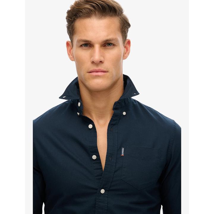 Produktbild Superdry Langärmeliges Essentials Oxfordhemd (L)