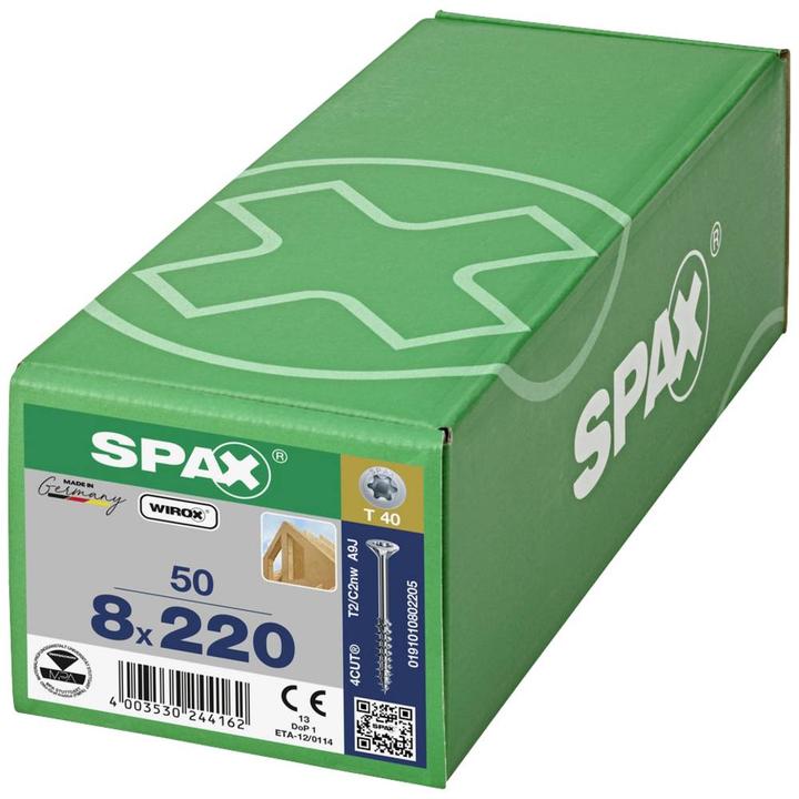 Productafbeelding Spax Houtbouwschroeven (50 Schroeven per stuk)