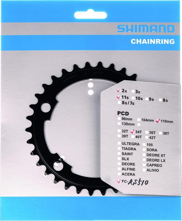 Produktbild Shimano FC-RS510 Kettenblatt 11-fach MS (50)