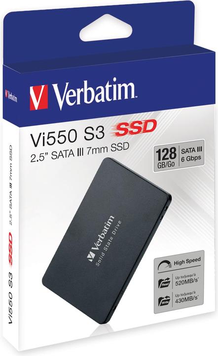 Actual product image Verbatim Vi550 (128 GB, 2.5")