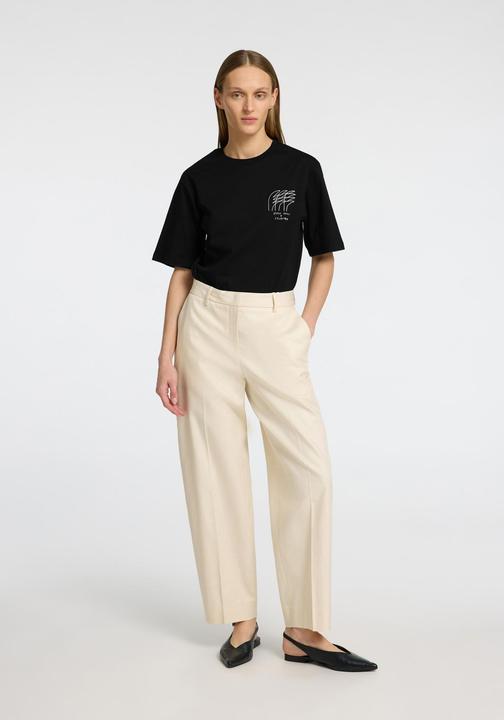 Immagine prodotto Selected Femme Besticktes T-Shirt mit Rundhalsausschnitt (M)